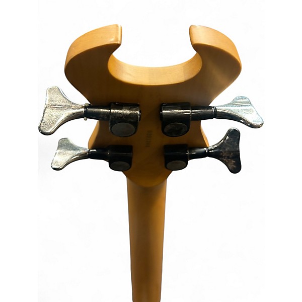 Used Schecter  blasko Natural Electric Bass Guitar