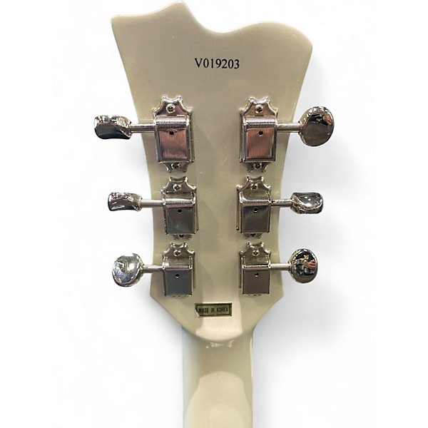 Used Wilson Brothers VM-65 Pearl White Solid Body Electric Guitar