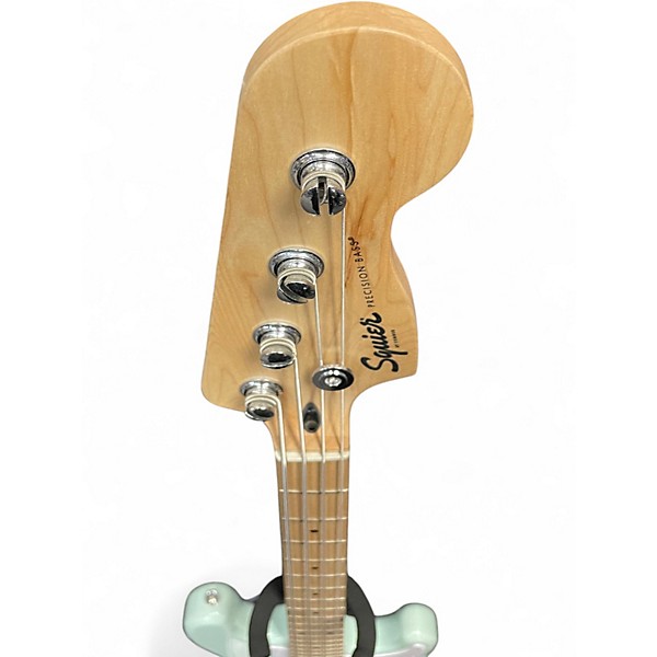 Used Squier Affinity Precision Bass Seafoam Green Electric Bass Guitar