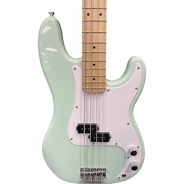 Used Squier Affinity Precision Bass Seafoam Green Electric Bass Guitar
