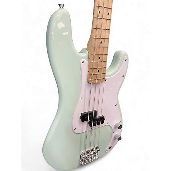 Used Squier Affinity Precision Bass Seafoam Green Electric Bass Guitar