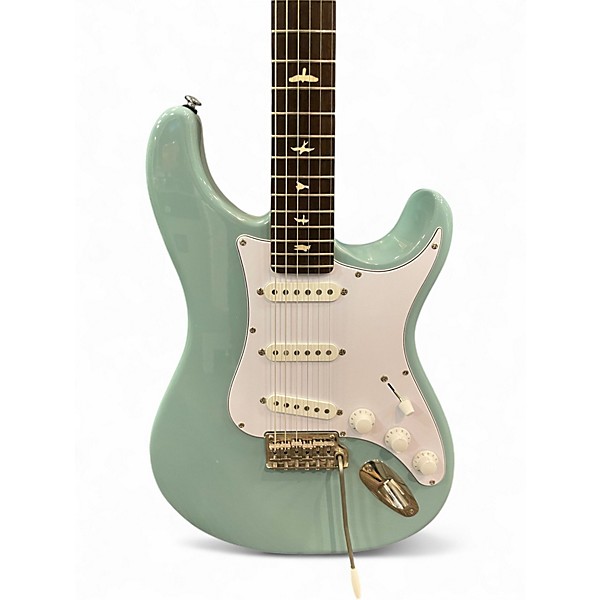 Used PRS SE Silver Sky Stone Blue Solid Body Electric Guitar