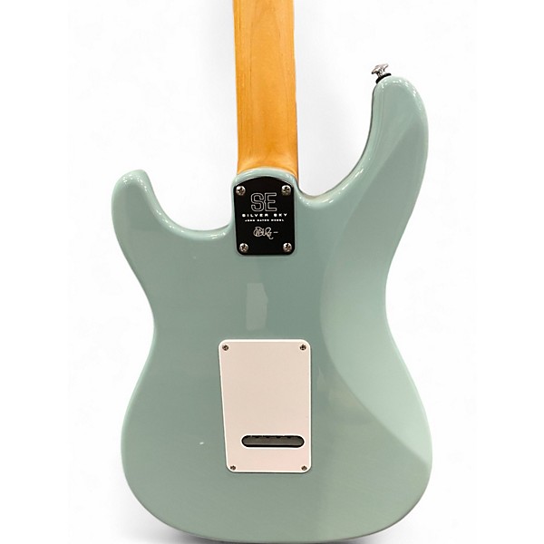 Used PRS SE Silver Sky Stone Blue Solid Body Electric Guitar