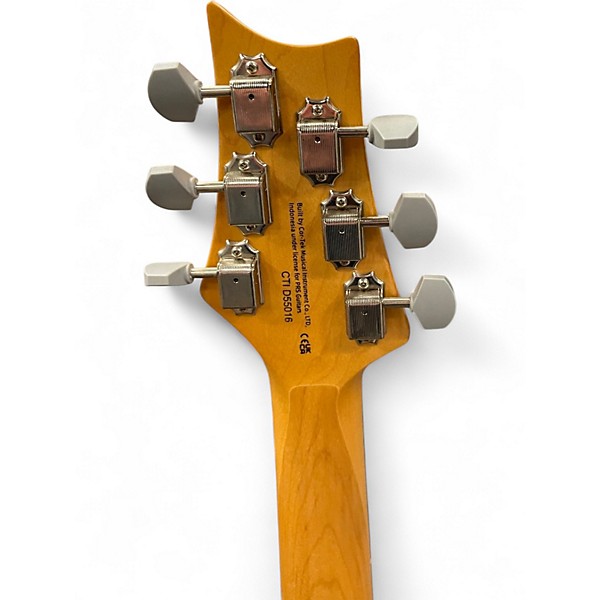 Used PRS SE Silver Sky Stone Blue Solid Body Electric Guitar