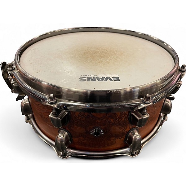 Used Mapex 12in Black Panther Warbird Natural Walnut Drum