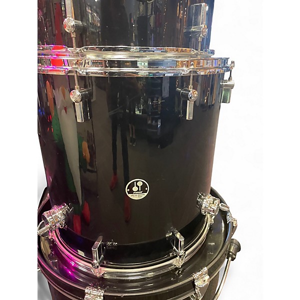 Used SONOR 4 Piece Phil Rudd 4 Piece BLACK Drum Kit