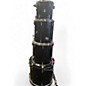 Used SONOR 4 Piece Phil Rudd 4 Piece BLACK Drum Kit