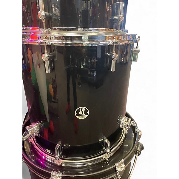 Used SONOR 4 Piece Phil Rudd 4 Piece Black Drum Kit