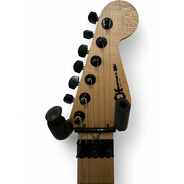 Used 2021 Charvel SD1 HSS Chrome Red Solid Body Electric Guitar