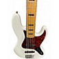 Used Squier Vintage Modified Jazz Bass V Olympic White Electric Bass Guitar