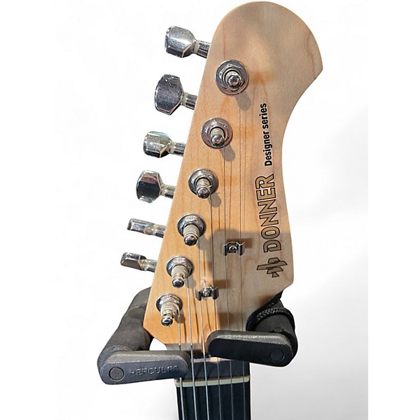 Used Donner DST-152R Sky Blue Solid Body Electric Guitar