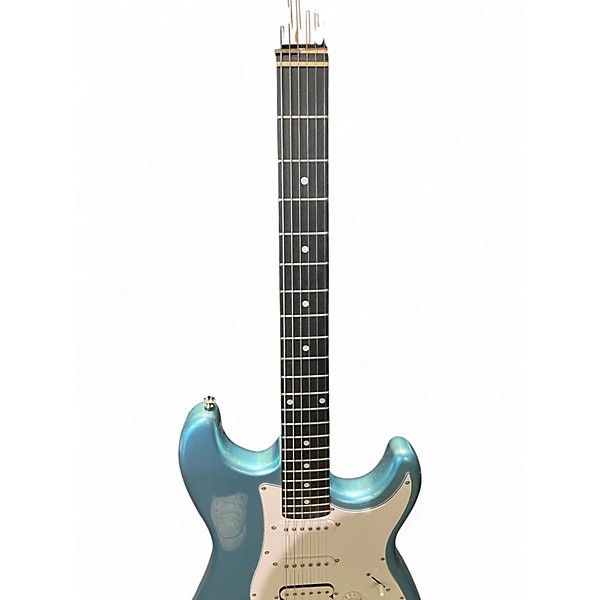 Used Donner DST-152R Sky Blue Solid Body Electric Guitar