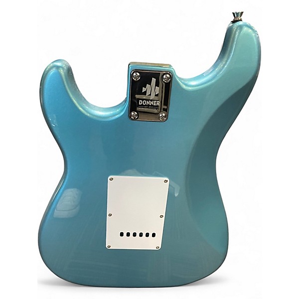 Used Donner DST-152R Sky Blue Solid Body Electric Guitar