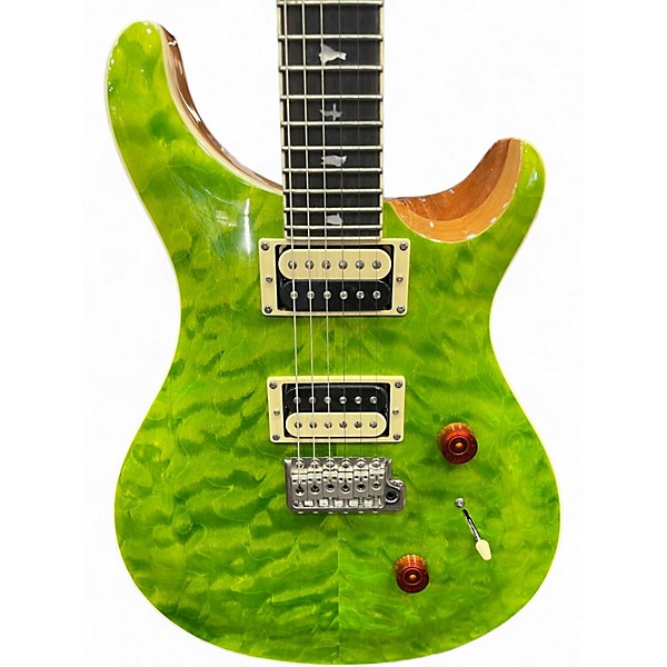 Used PRS Custom 24 ERIZA VERDE Solid Body Electric Guitar