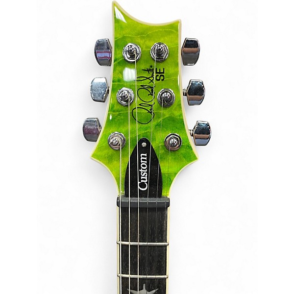 Used PRS Custom 24 ERIZA VERDE Solid Body Electric Guitar