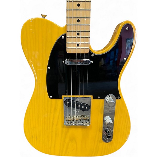 Used Fender Special Edition Deluxe Ash Telecaster Butterscotch Blonde Solid Body Electric Guitar