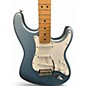 Used 2001 Fender Standard Stratocaster ice blue Solid Body Electric Guitar