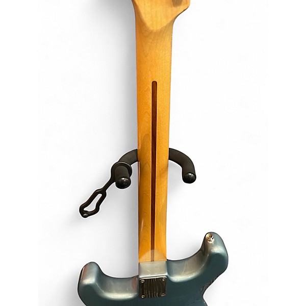 Used 2001 Fender Standard Stratocaster ice blue Solid Body Electric Guitar