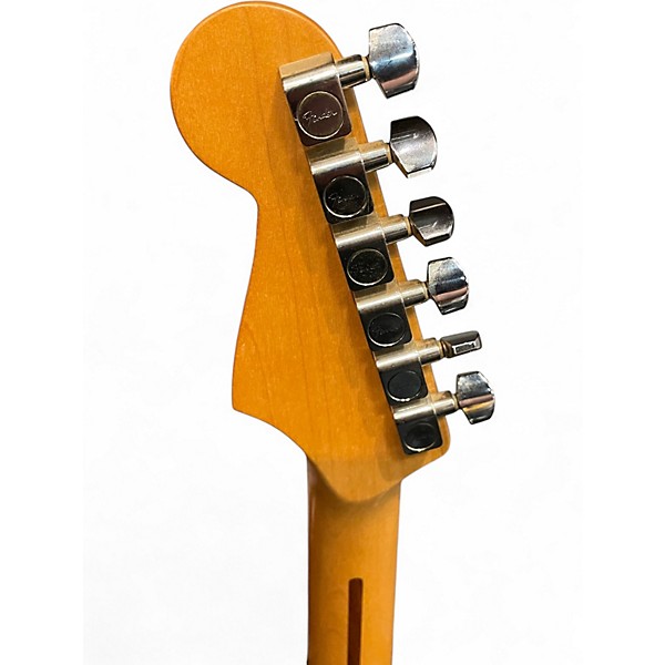 Used 2001 Fender Standard Stratocaster ice blue Solid Body Electric Guitar