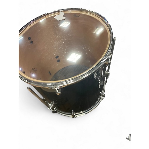 Used Pearl 8 Piece Export Blue Drum Kit