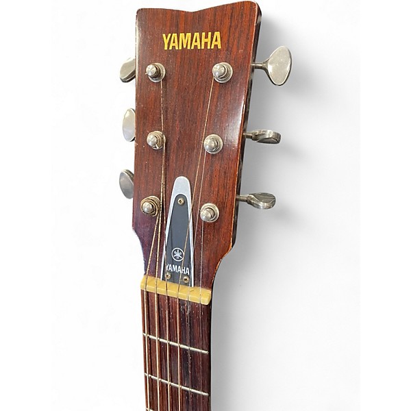 Vintage 1973 Yamaha FG-180 Natural Acoustic Guitar