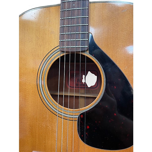 Vintage 1973 Yamaha FG-180 Natural Acoustic Guitar