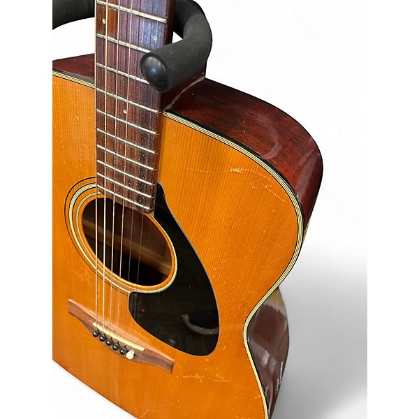Vintage 1973 Yamaha FG-180 Natural Acoustic Guitar