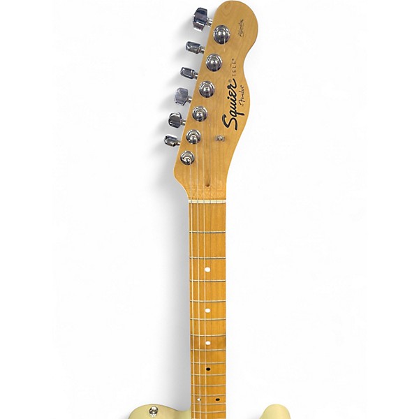 Used Squier Telecaster Alpine White Solid Body Electric Guitar
