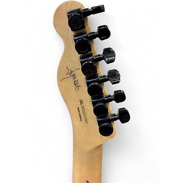 Used Fender Jim Root Signature Telecaster White Solid Body Electric Guitar