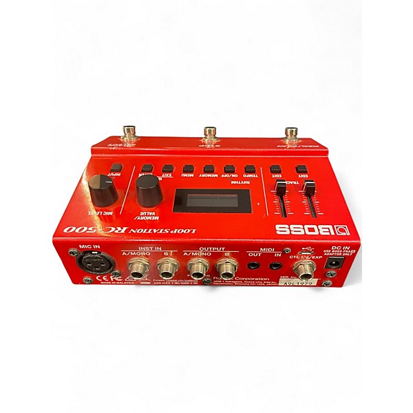 Used BOSS RC500 Loop Station Pedal