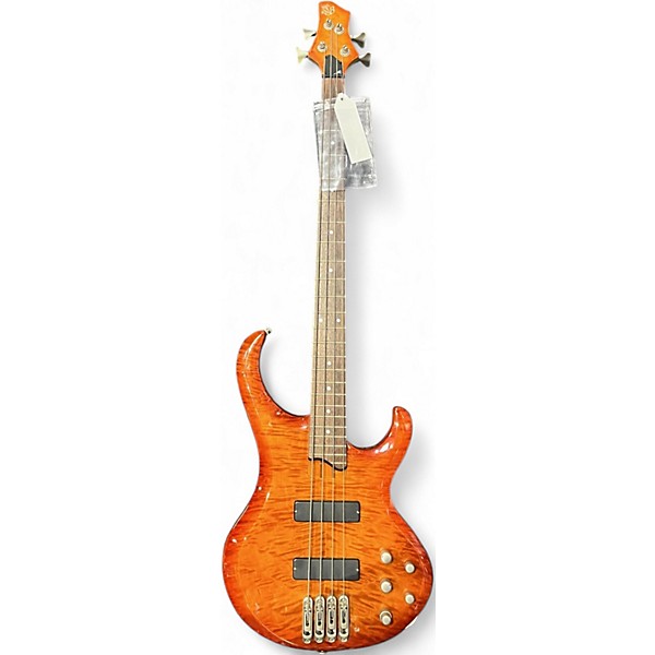 Used Ibanez BTB300FM Burst Electric Bass Guitar