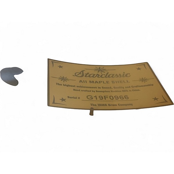 Used TAMA 14X6 Starclassic Snare GOLD SPARKLE Drum