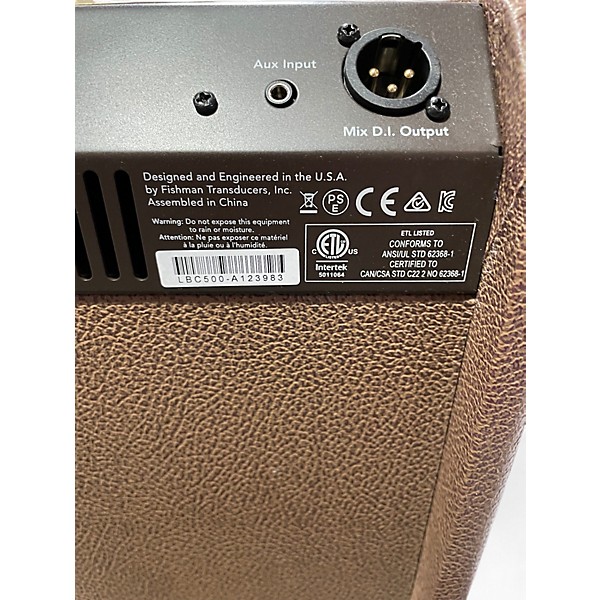 Used Fishman LOUDBOX MINI CHARGE Acoustic Guitar Combo Amp