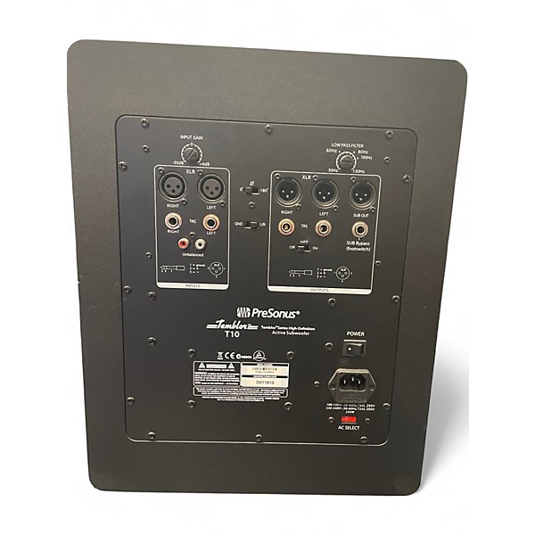 Used PreSonus T10 Subwoofer