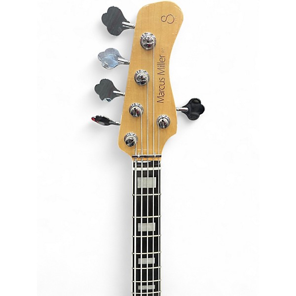 Used Sire Marcus Miller P7 Alder 5 String WHITE Electric Bass Guitar