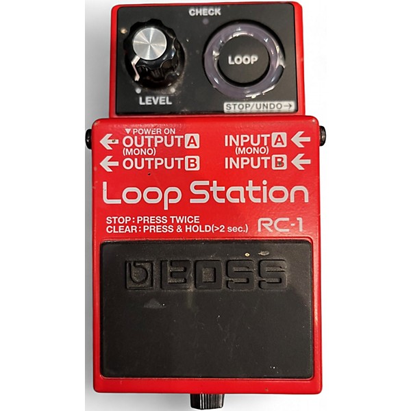 Used BOSS RC1 Loop Station Pedal