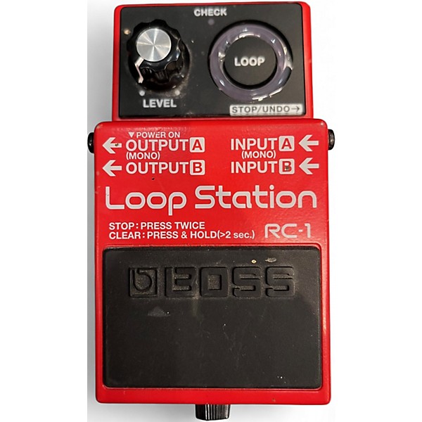 Used BOSS RC1 Loop Station Pedal