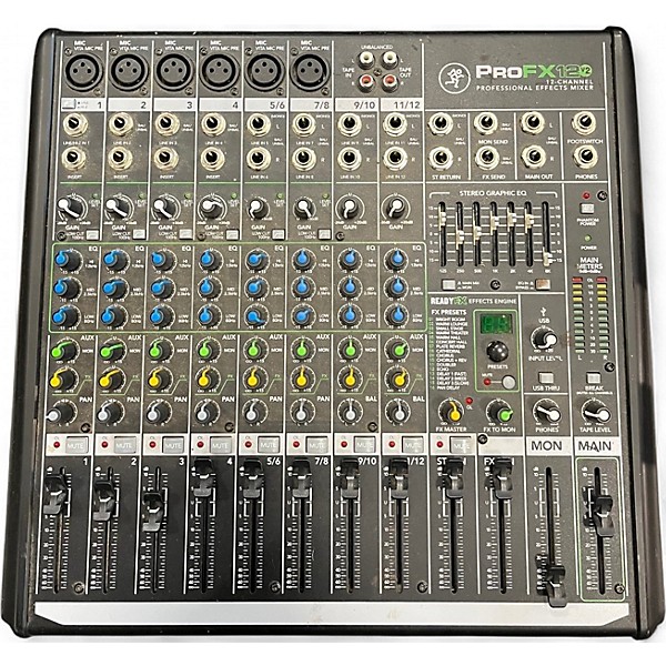 Used Mackie PROFX12V2 Unpowered Mixer