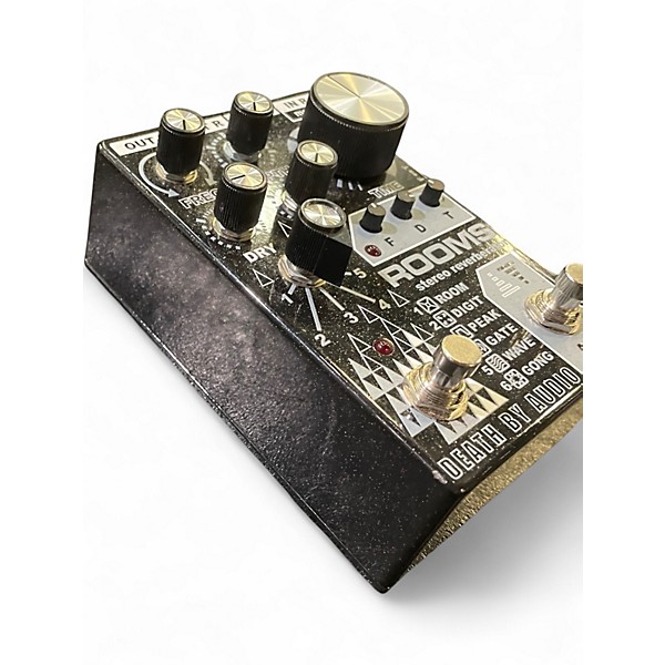 Used Death By Audio ROOMS STEREO REVERBERATOR Effect Pedal