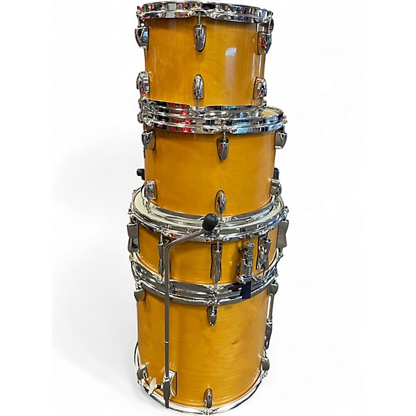 Used Yamaha 5 Piece Stage Custom Natural Drum Kit