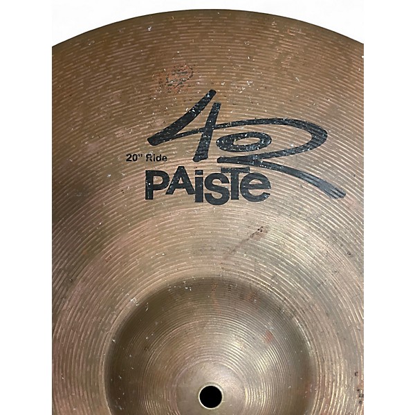 Used Paiste 20in 402 Ride Cymbal