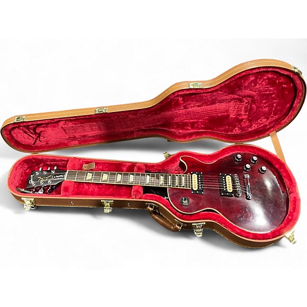 Used Gibson LES PAUL TRADITIONAL PRO V WINE RED Solid Body Electric Guitar