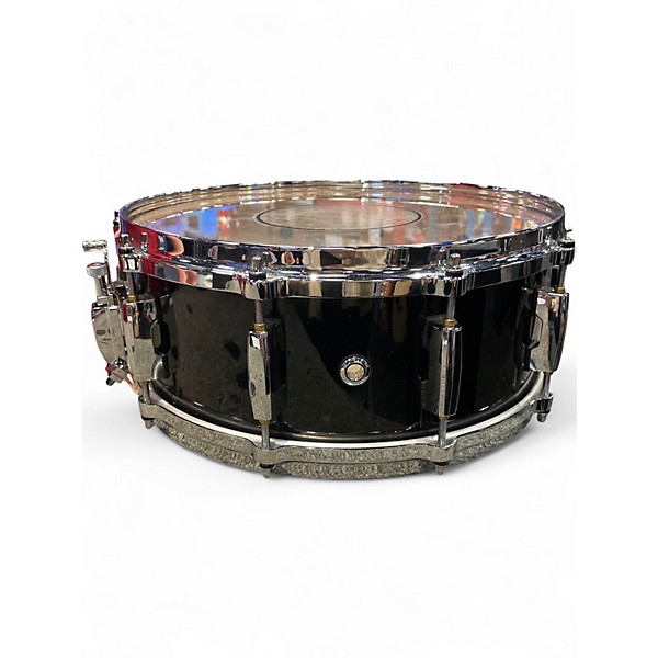 Used Pearl 14X6.5 Masters Studio Snare Black Drum