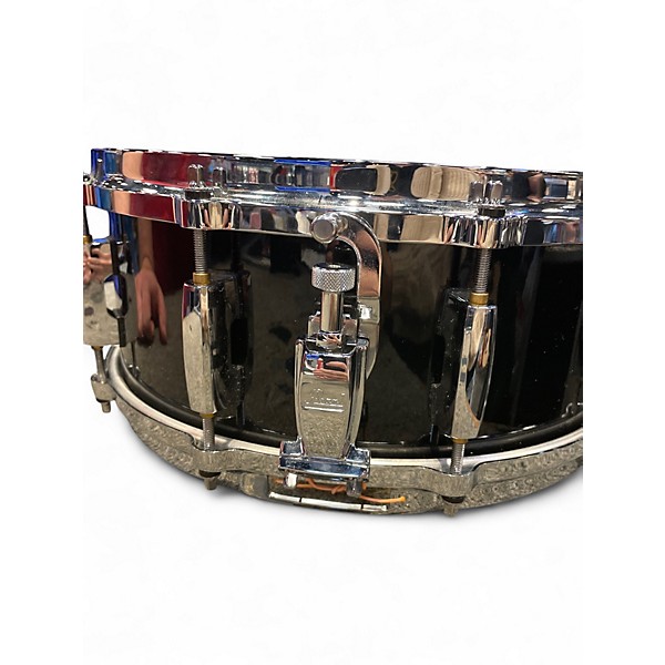 Used Pearl 14X6.5 Masters Studio Snare Black Drum