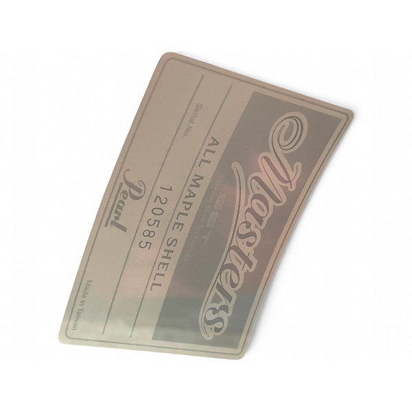 Used Pearl 14X6.5 Masters Studio Snare Black Drum