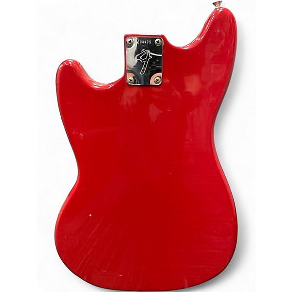 Vintage 1966 Fender Mustang Dakota Red Solid Body Electric Guitar