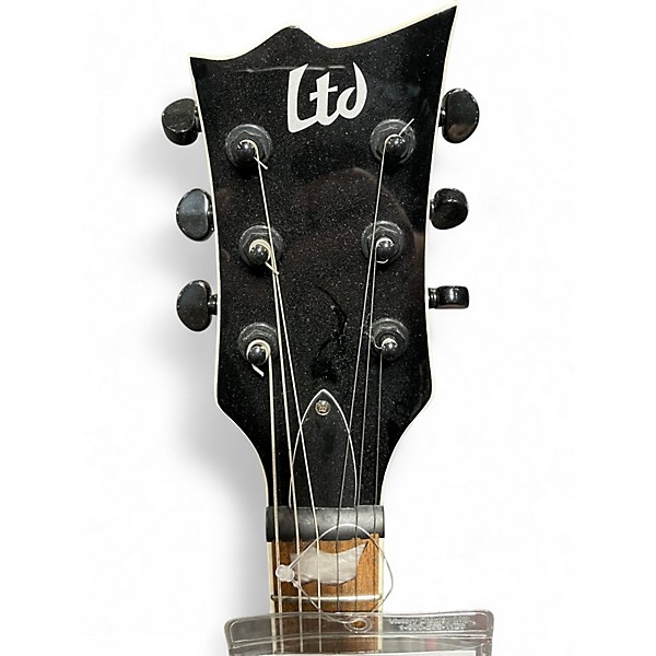 Used ESP LTD EC400 Black Solid Body Electric Guitar
