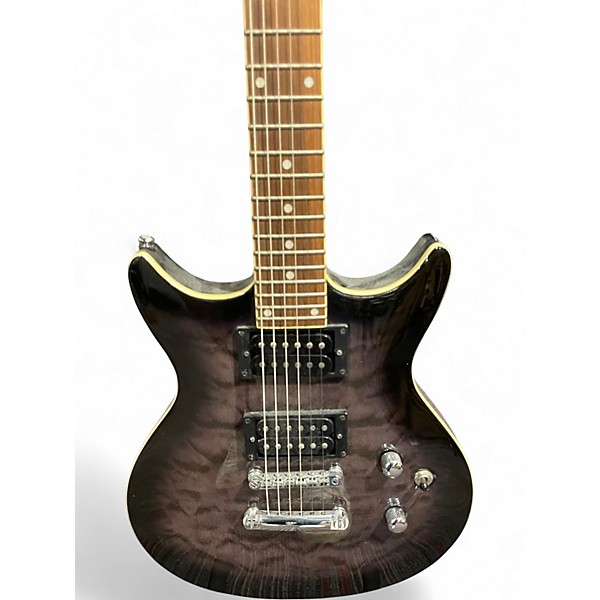 Used Washburn LYON LCT24 Trans Gray Solid Body Electric Guitar