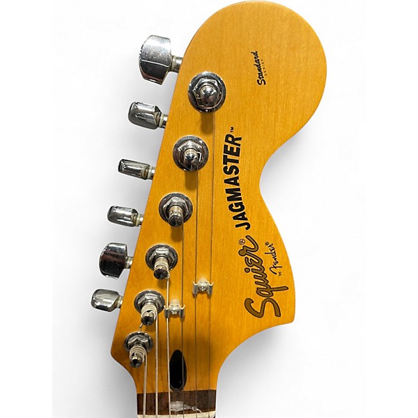 Used Squier JAGMASTER 2 Tone Sunburst Solid Body Electric Guitar