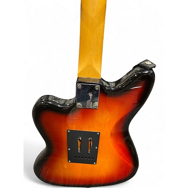 Used Squier JAGMASTER 2 Tone Sunburst Solid Body Electric Guitar